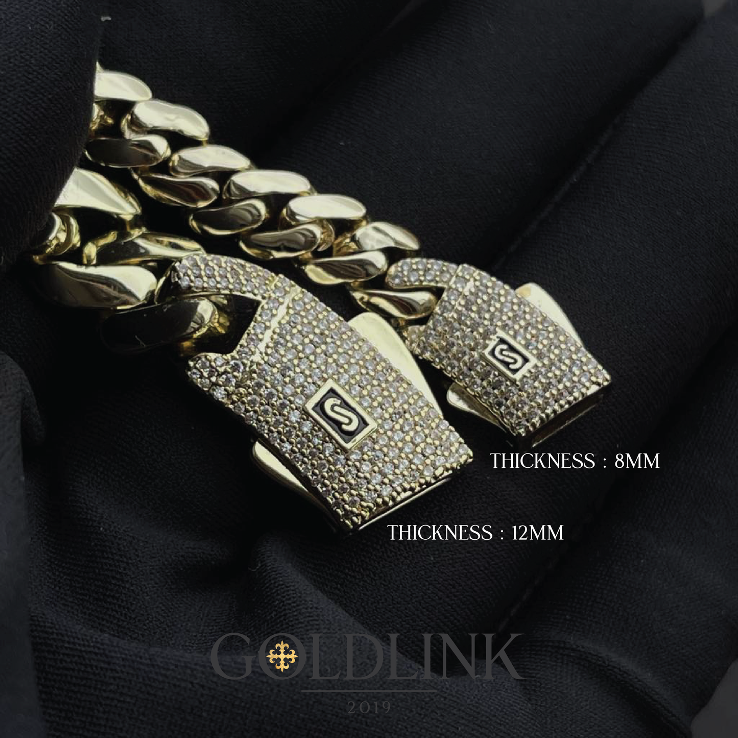 (PRE-ORDER) 14K Iced Monaco Bracelet