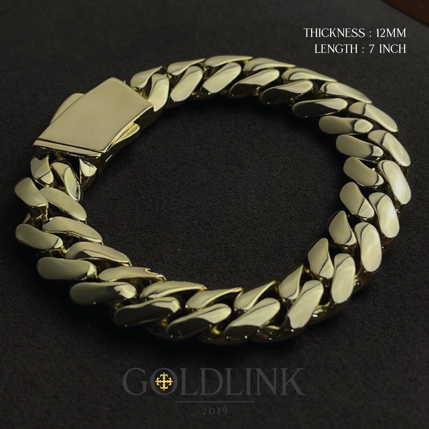 (PRE-ORDER) 14K Iced Monaco Bracelet