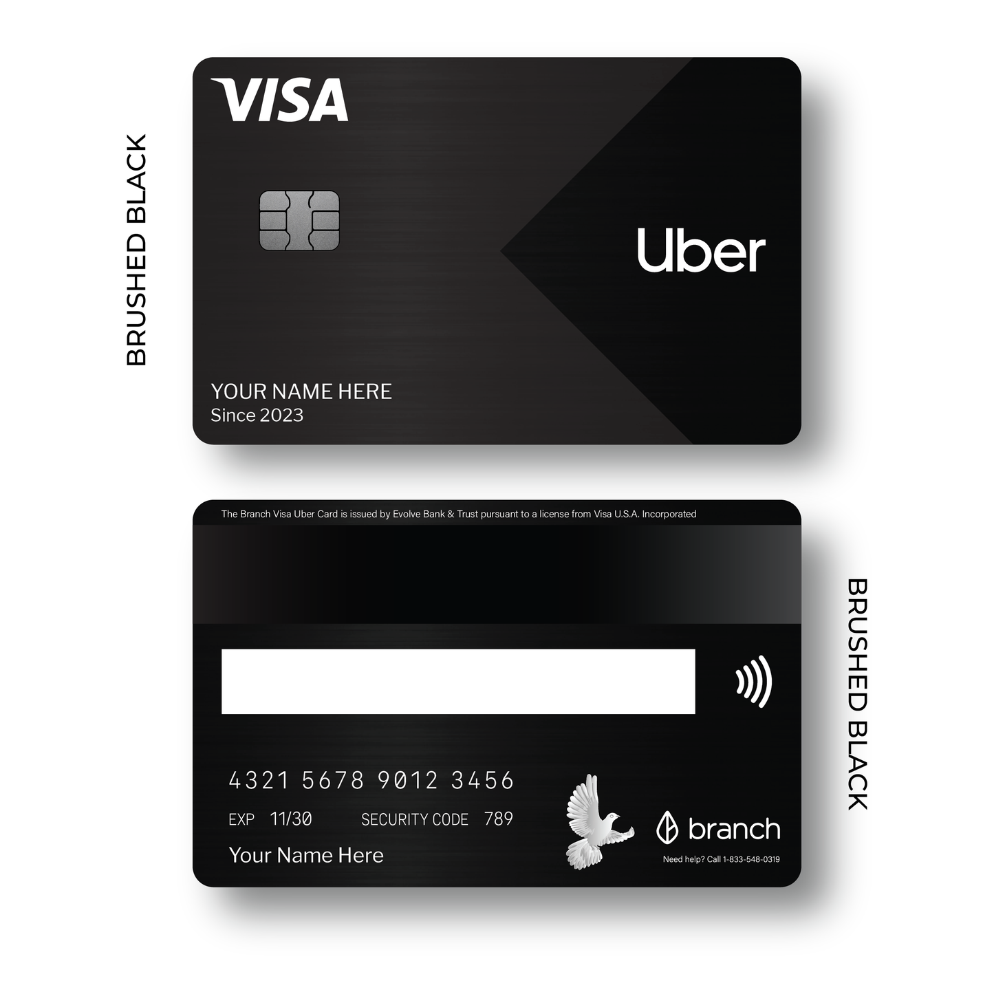 Metal Card Uber Visa