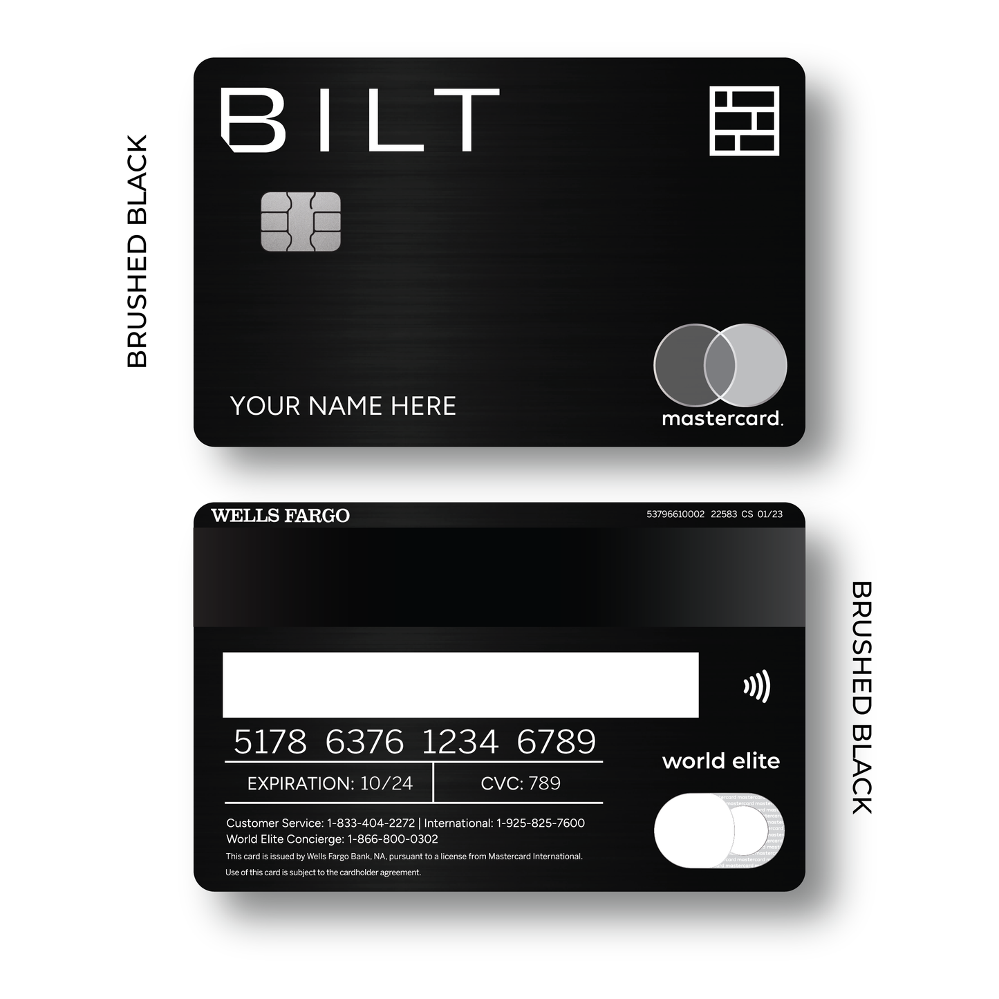 Metal Card BILT