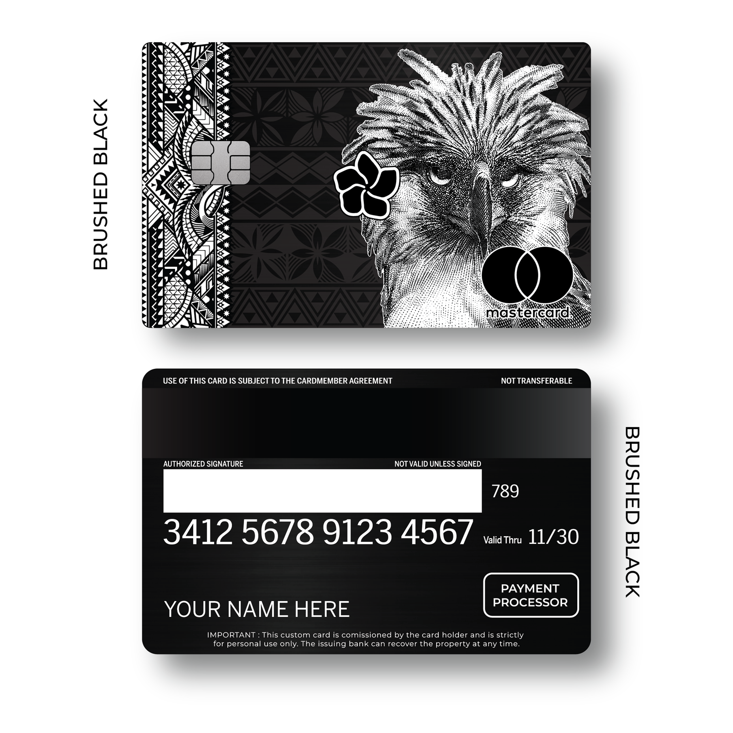 Metal Card Kultura - Black Edition