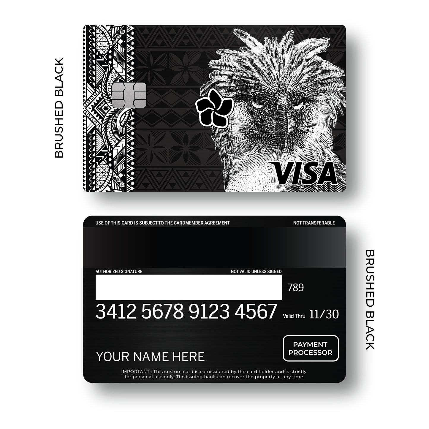 Metal Card Kultura - Black Edition