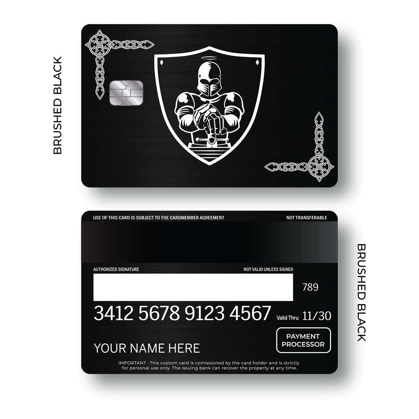 Metal Card Knight