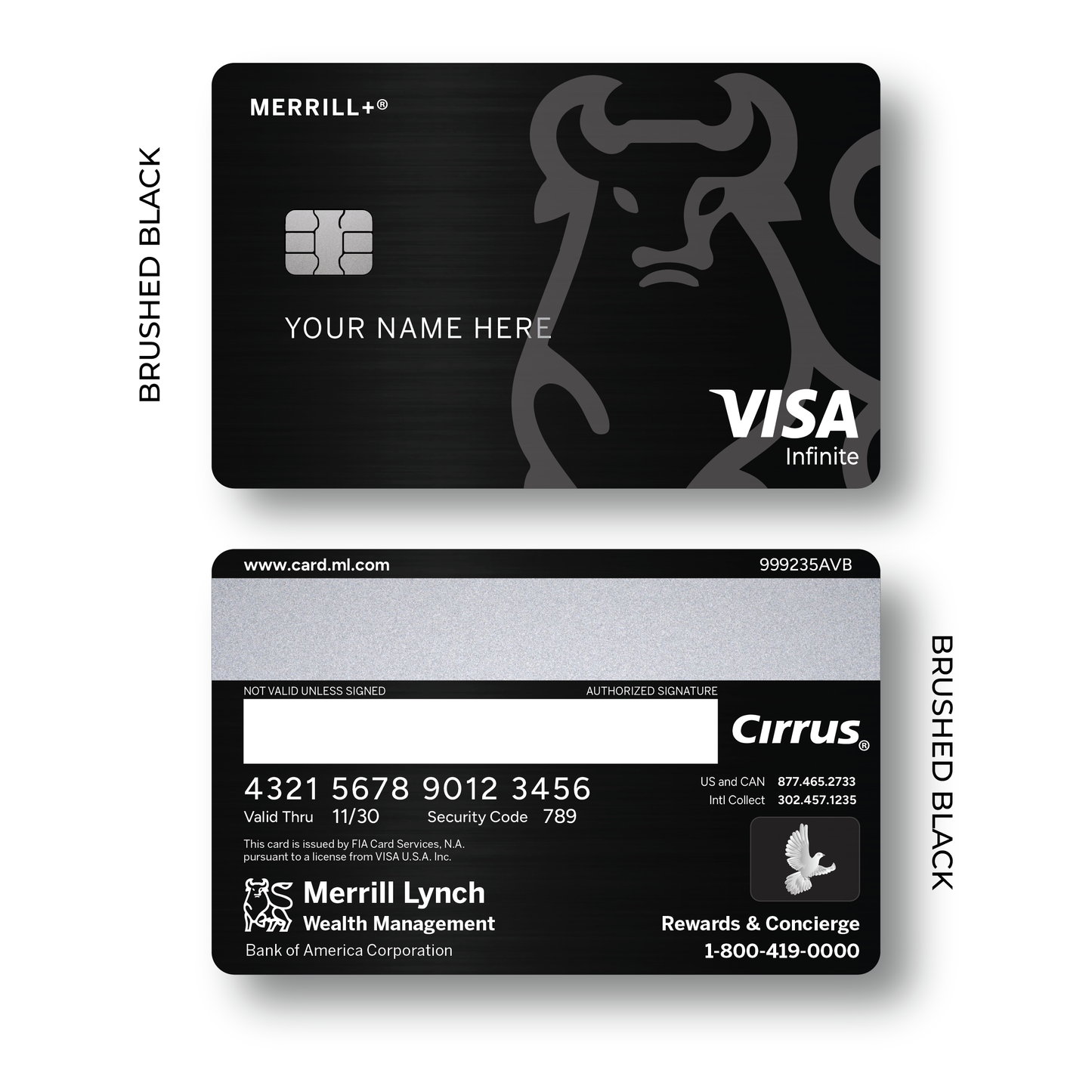 Metal Card Merrill+