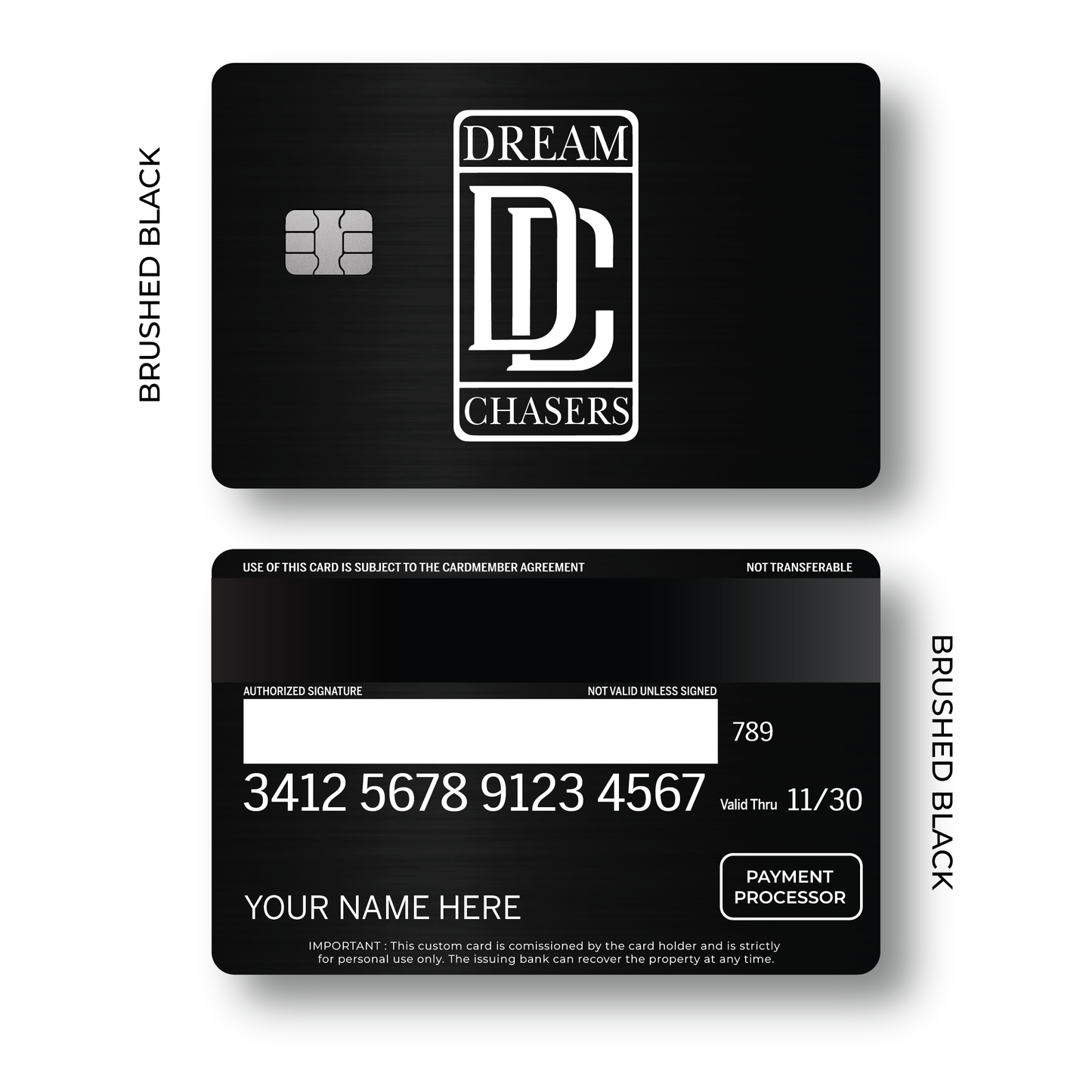 Metal Card Dream Chasers