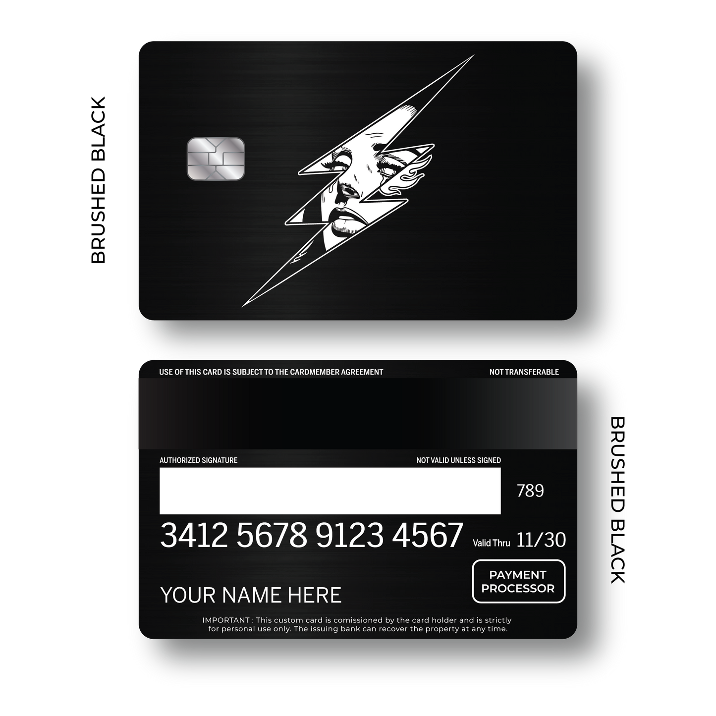 Metal Card Bolt
