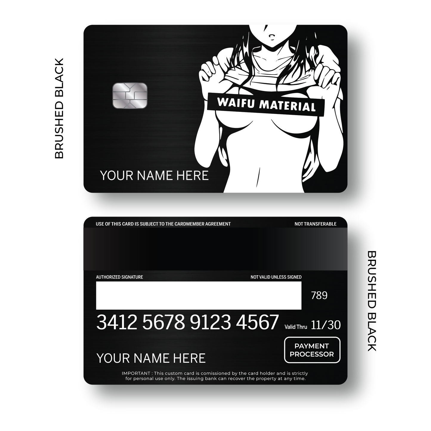 Metal Card Waifu