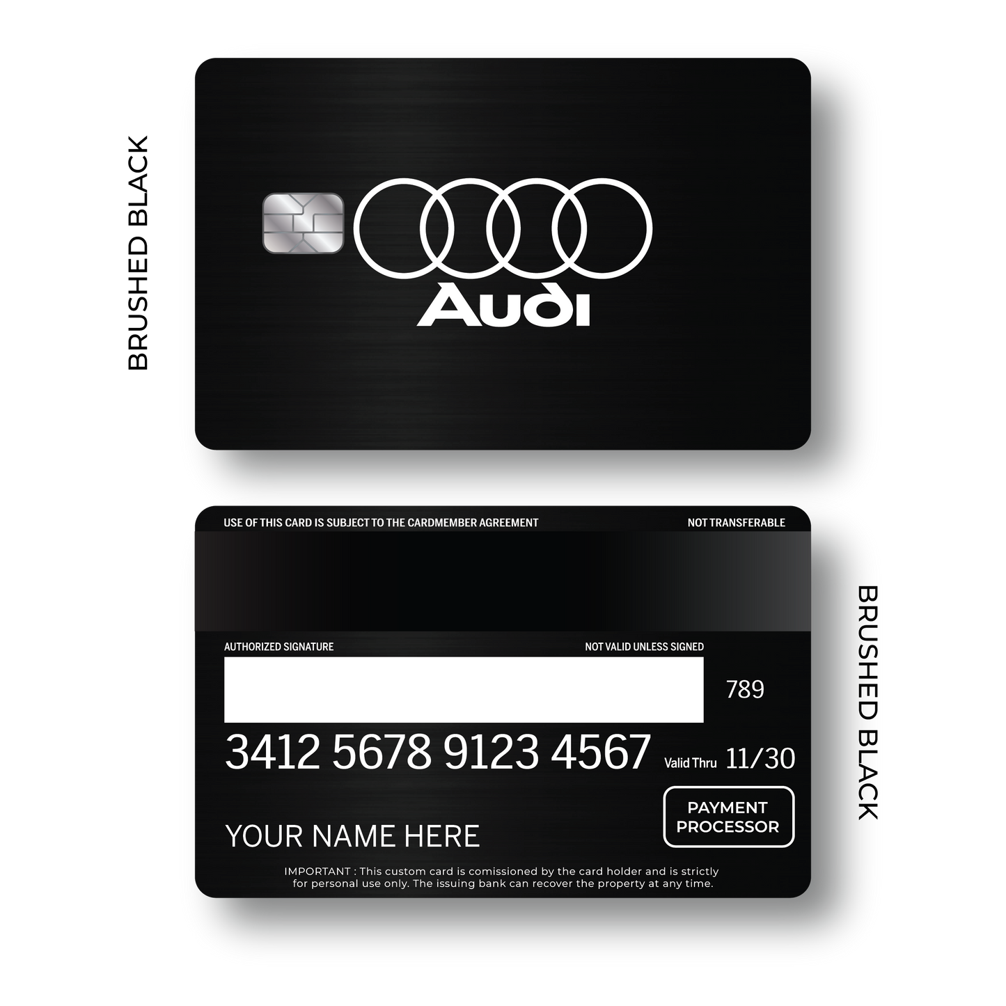 Metal Card Audí