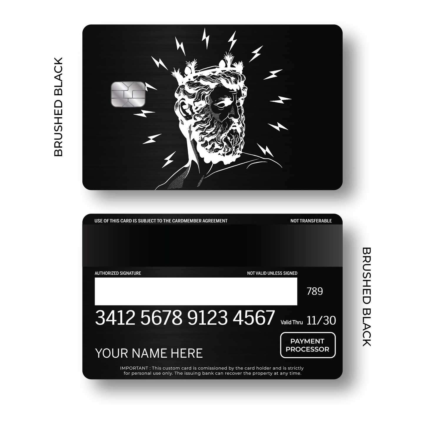 Metal Card Olympian