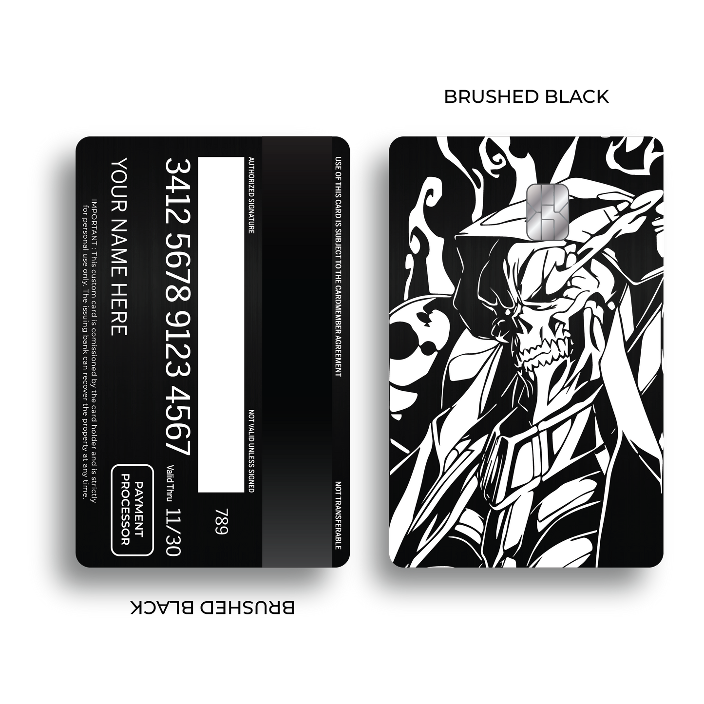 Metal Card Overlord Ainz