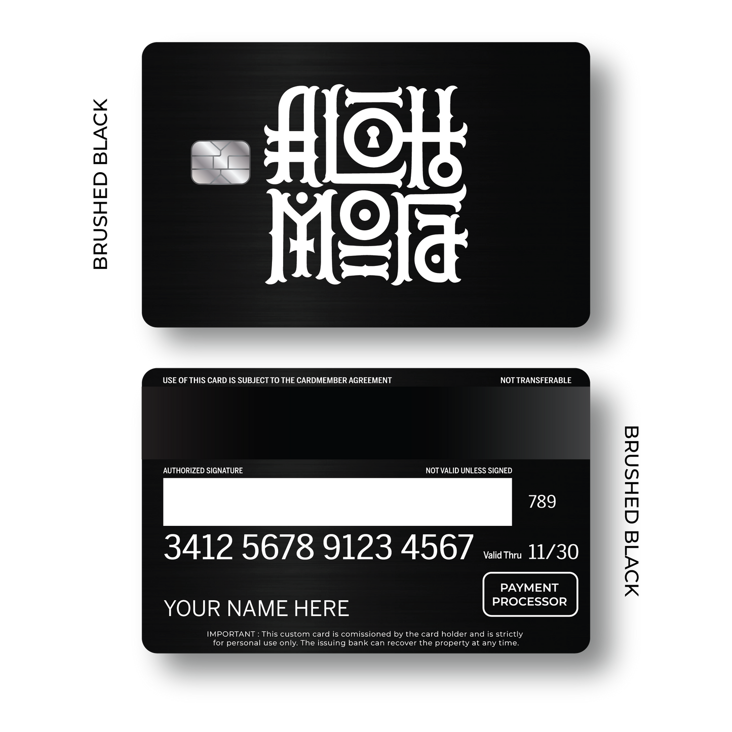 Metal Card Alohomora