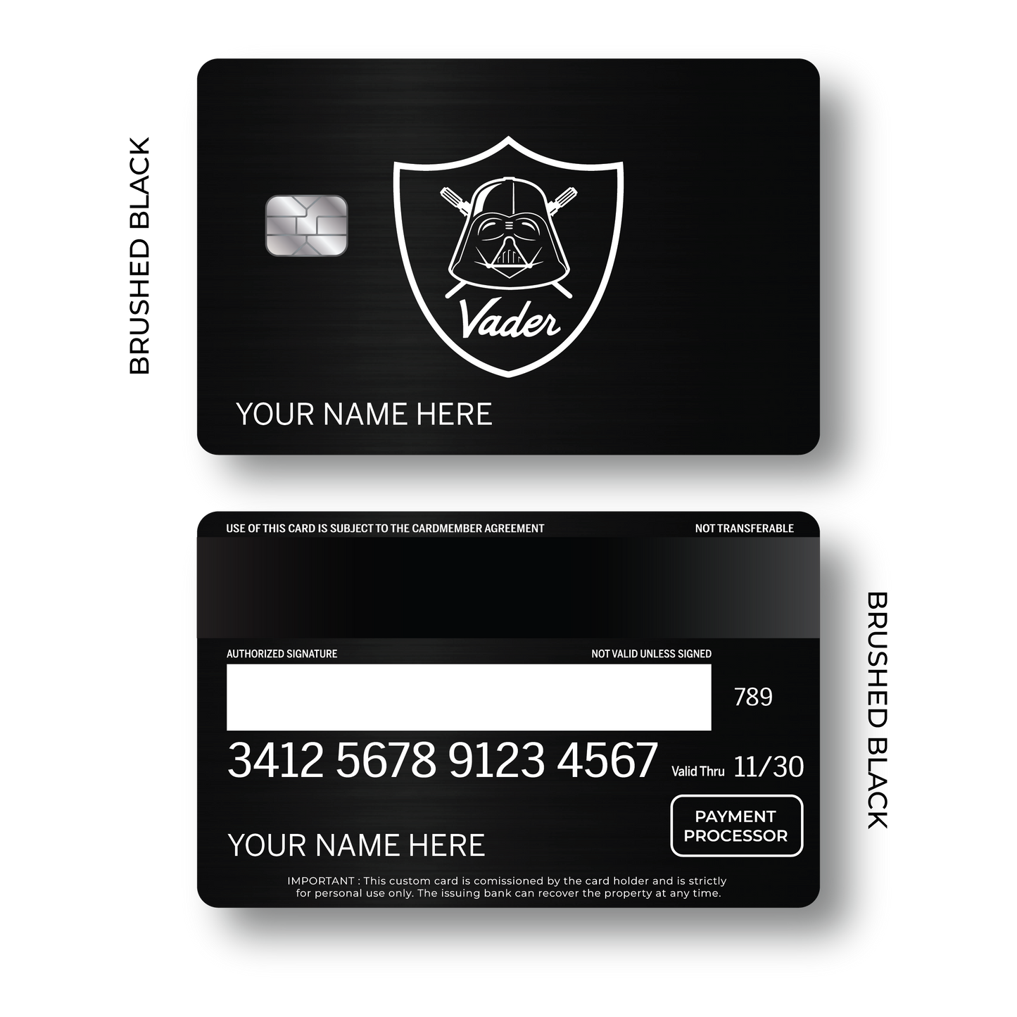 Metal Card Vader