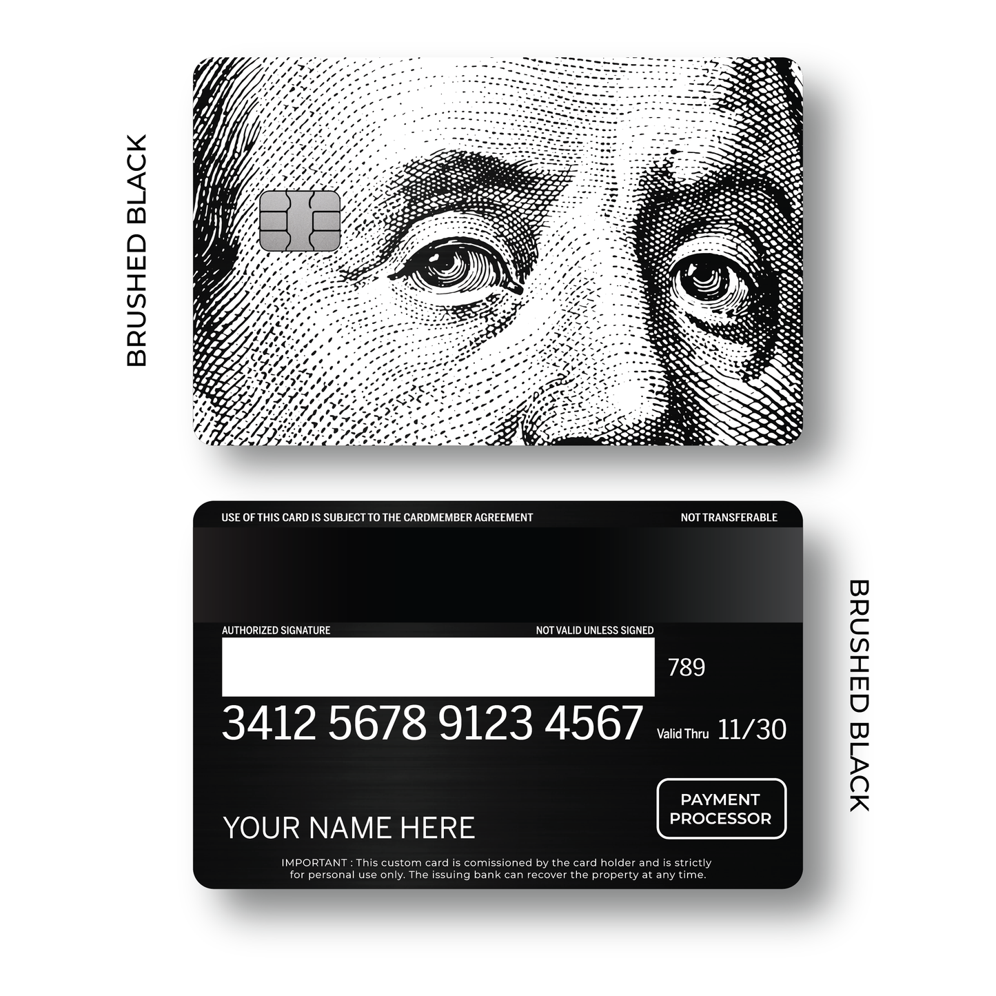 Metal Card Benjamin