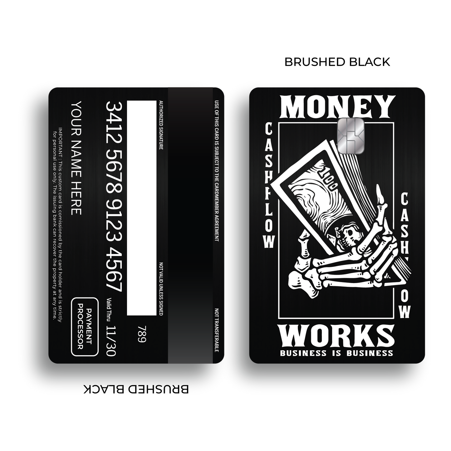Metal Card Money Works