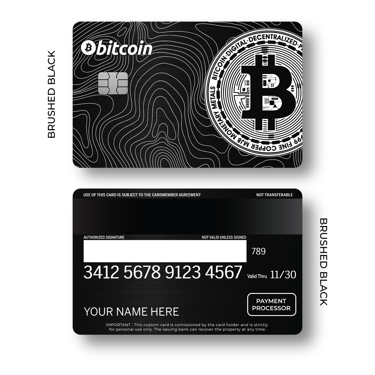 Metal Card Bitcoin V1