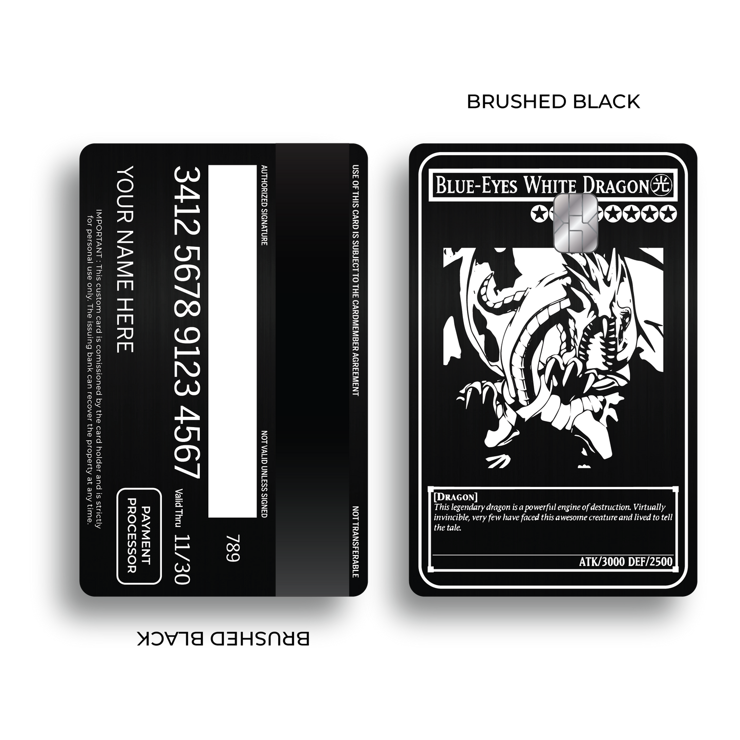 Metal Card Blue Eyes V1