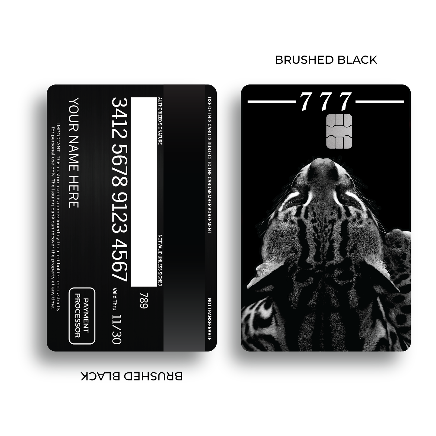 Metal Card Seventh Sense