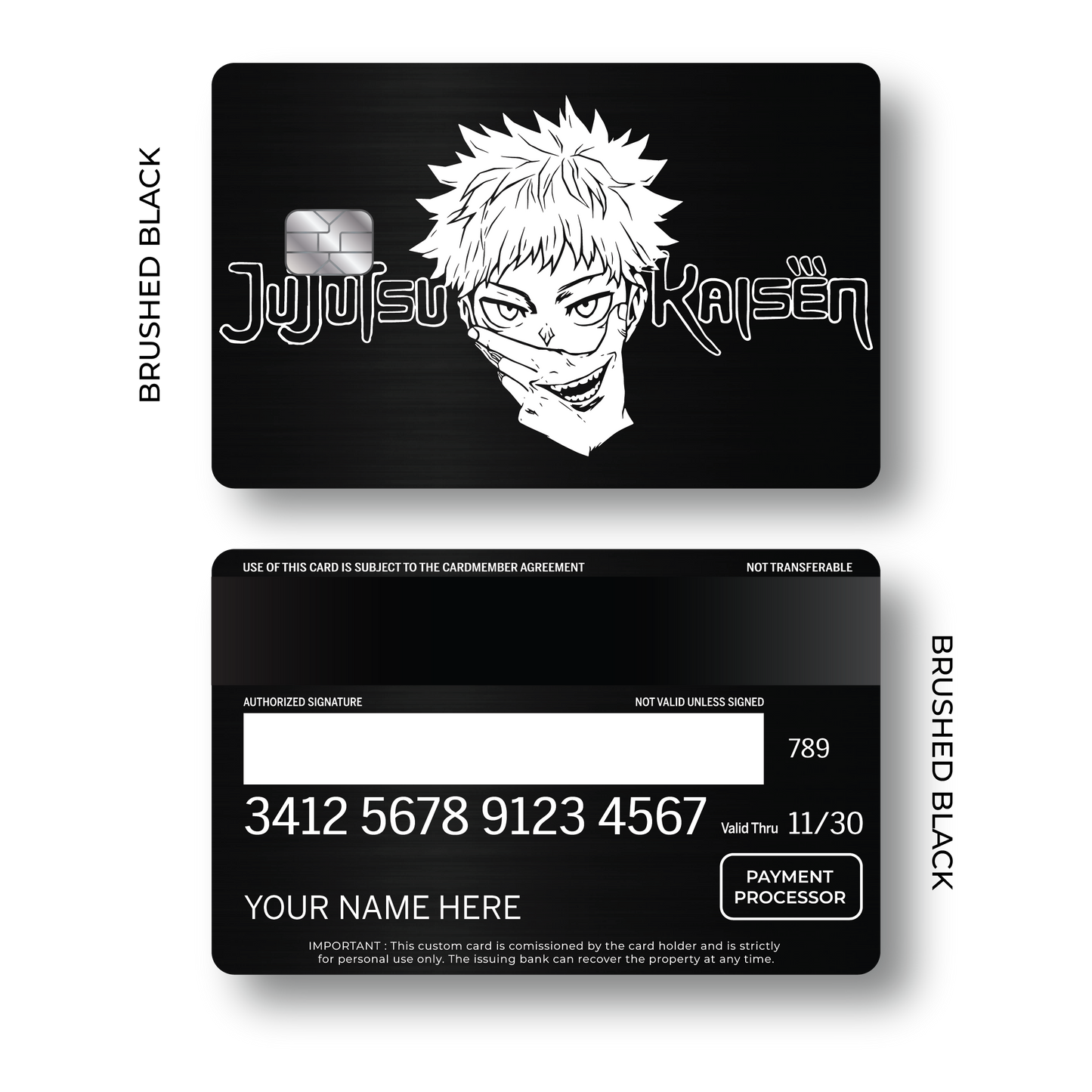 Metal Card Jujutsu Kaisen