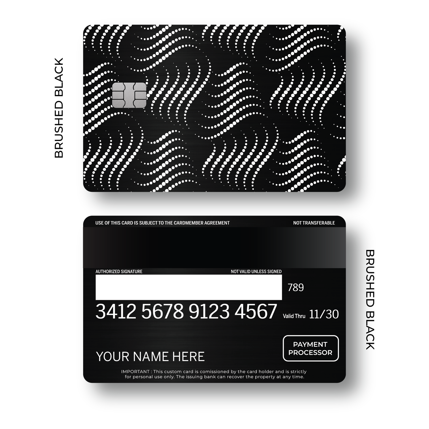 Metal Card Waveform