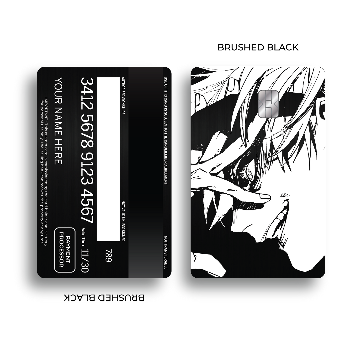 Metal Card Gojo Domain