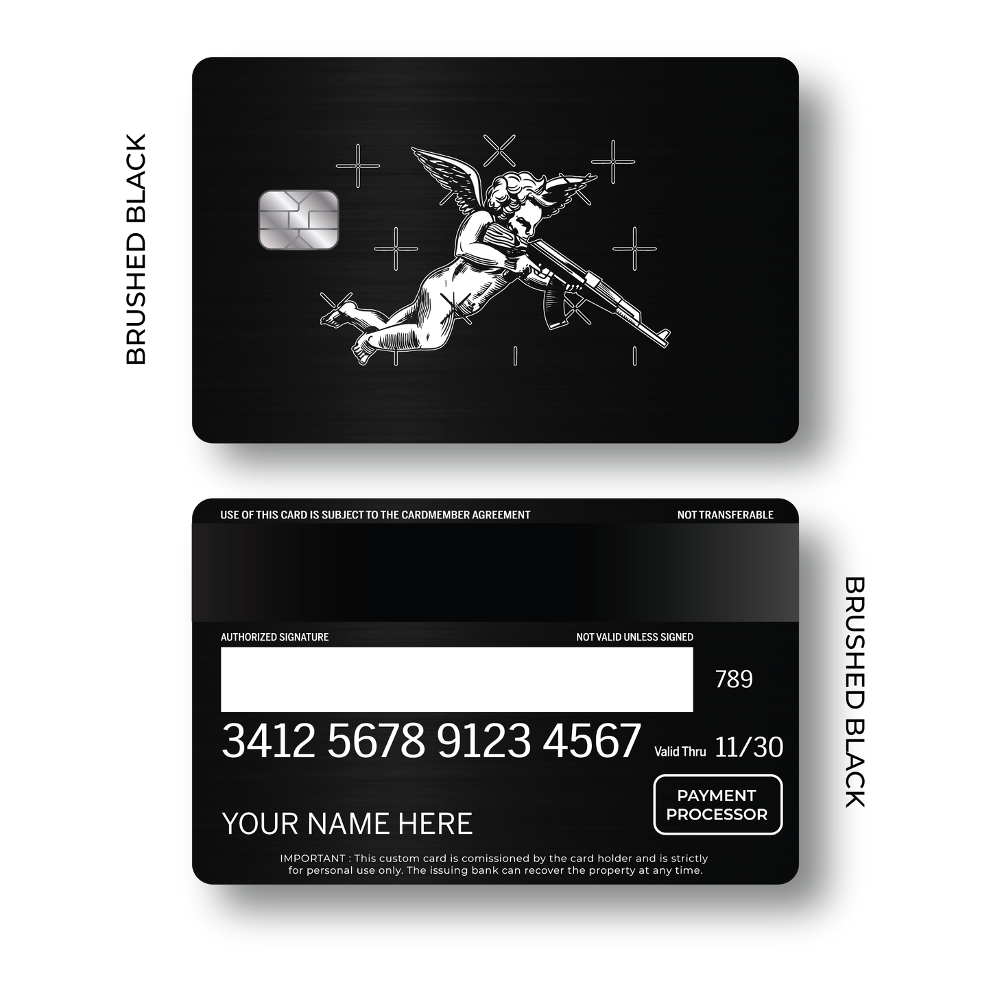 Metal Card Valentine Overdrive
