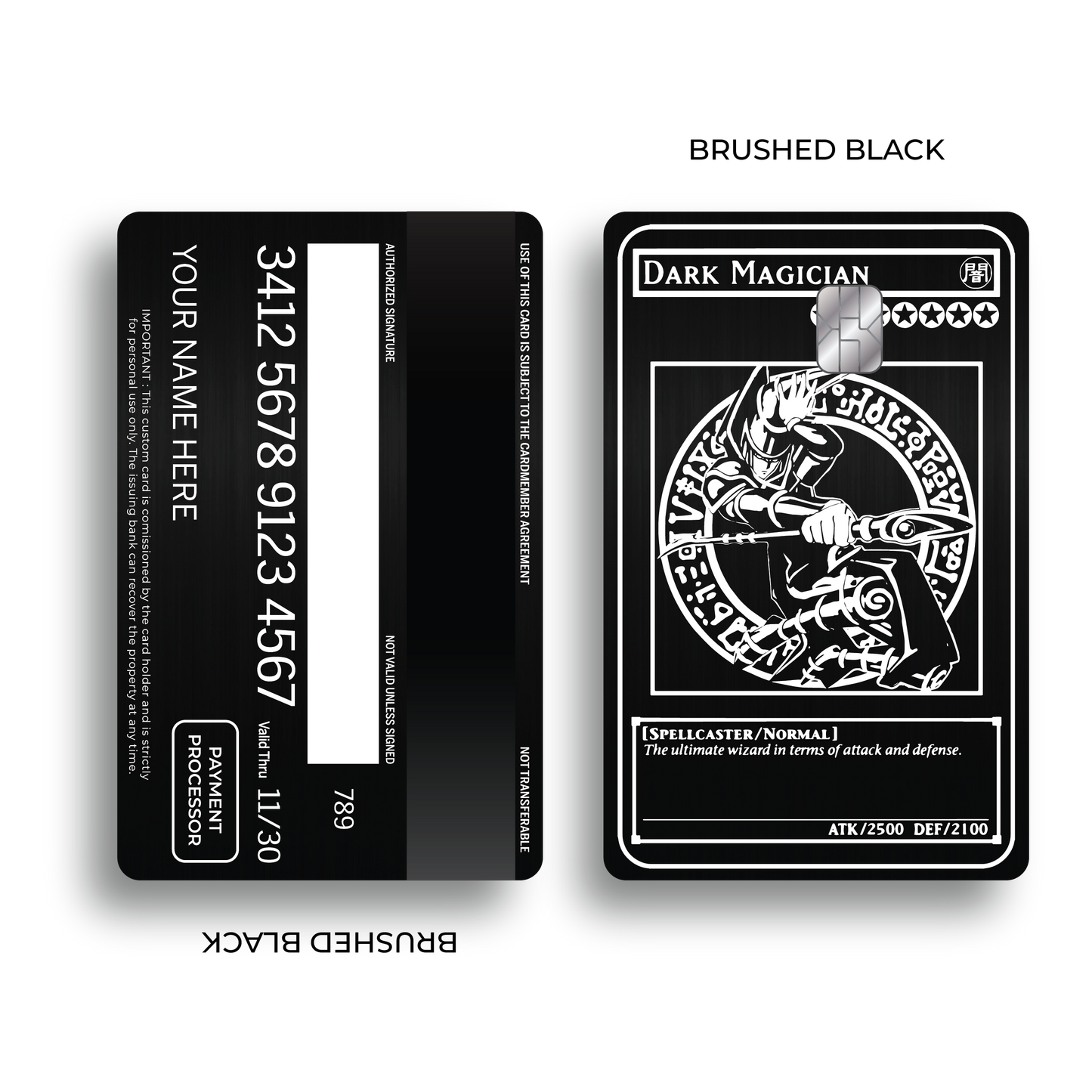 Metal Card Dark Magician