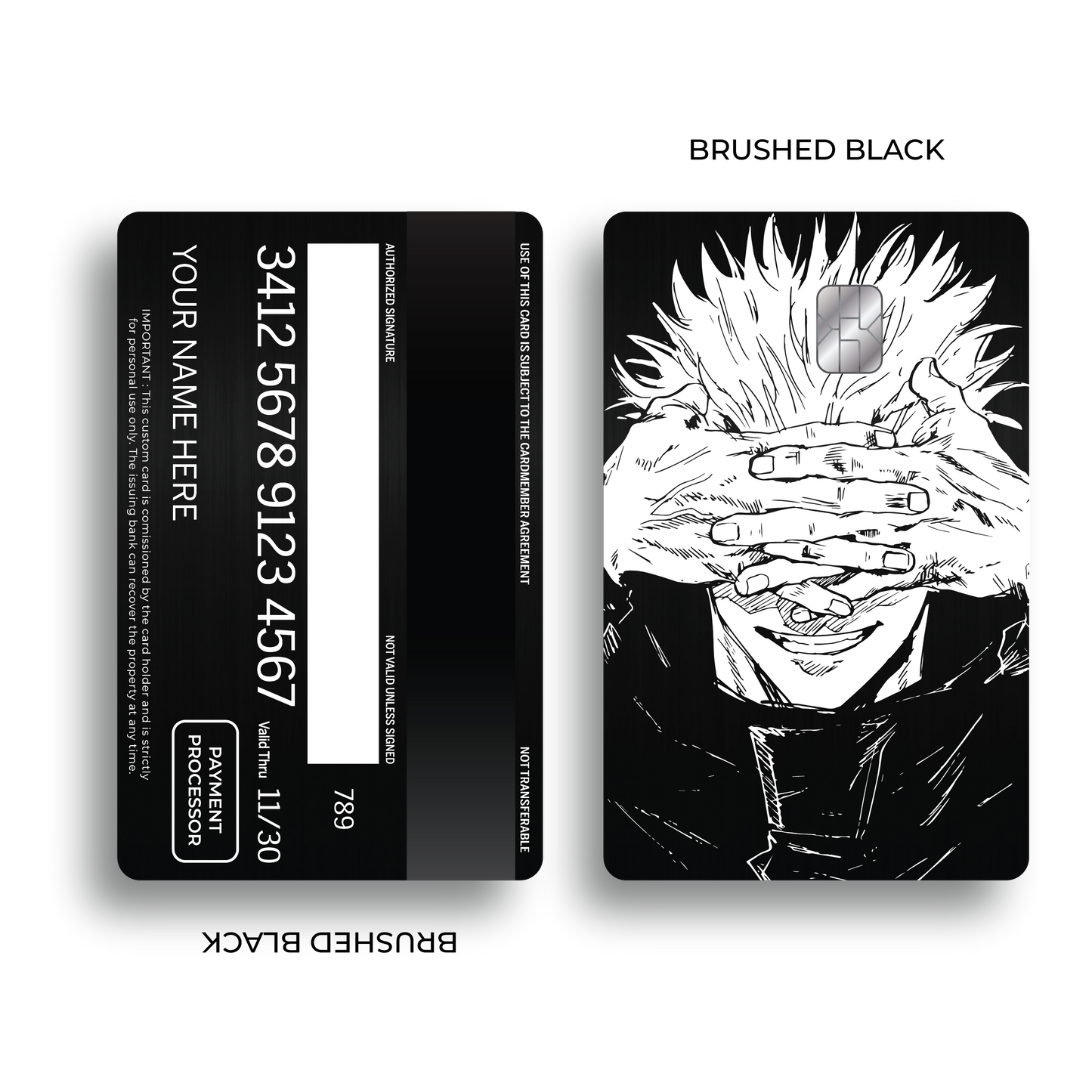 Metal Card Gojo Satoru
