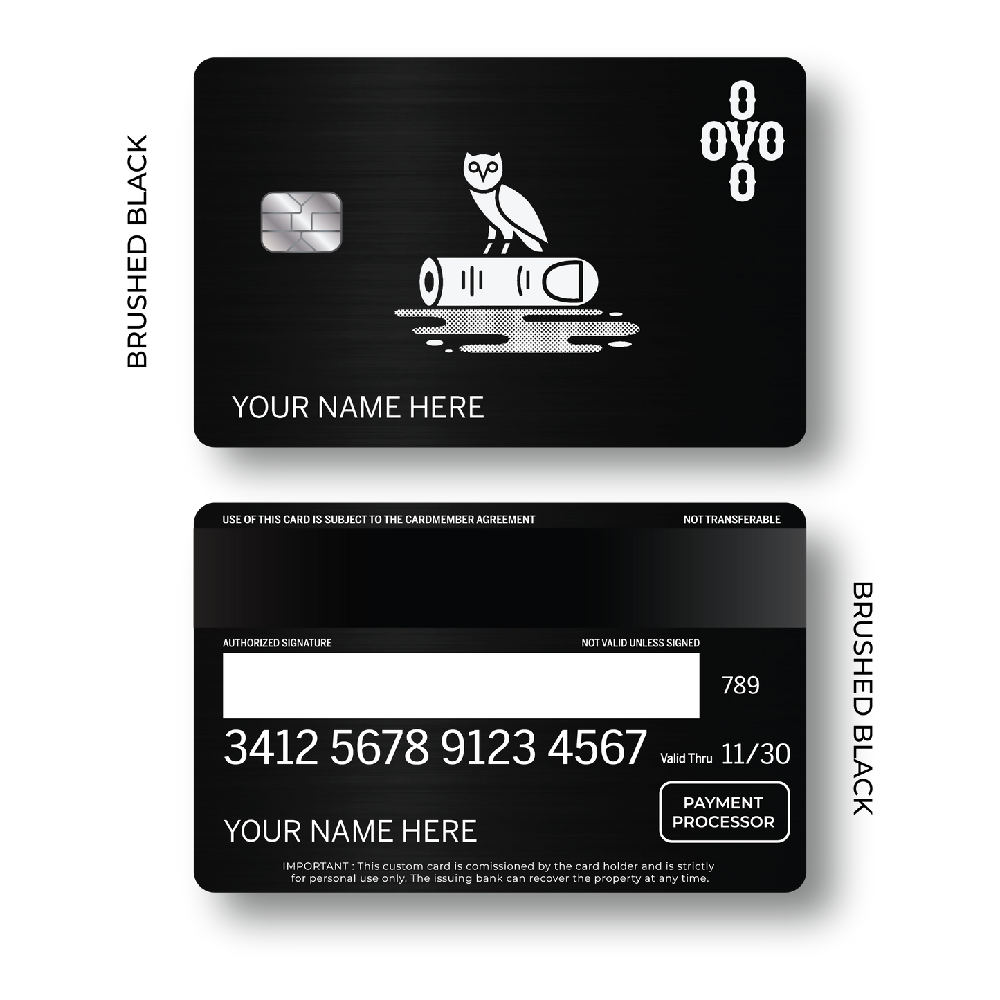 Metal Card O's Very Own V2