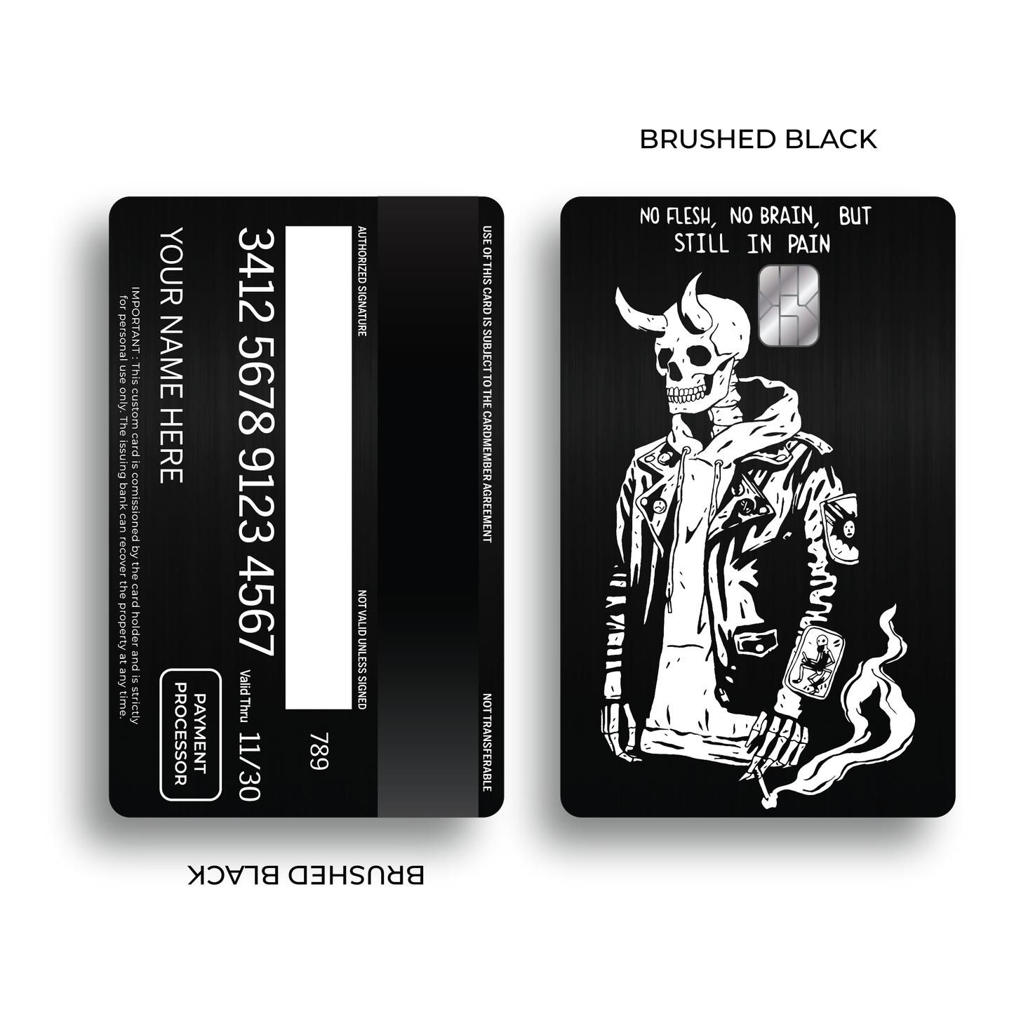 Metal Card Still in Pain