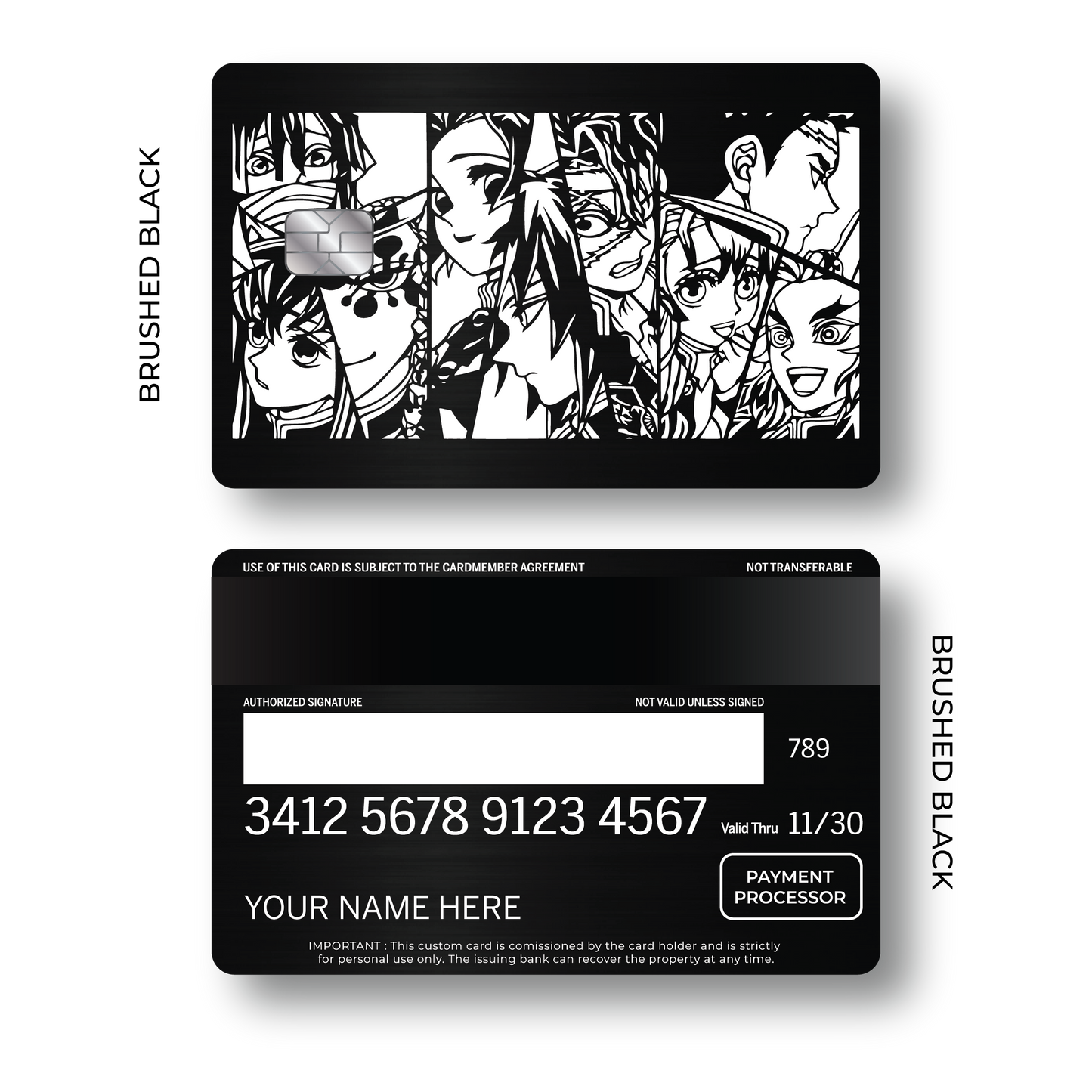 Metal Card Hashira