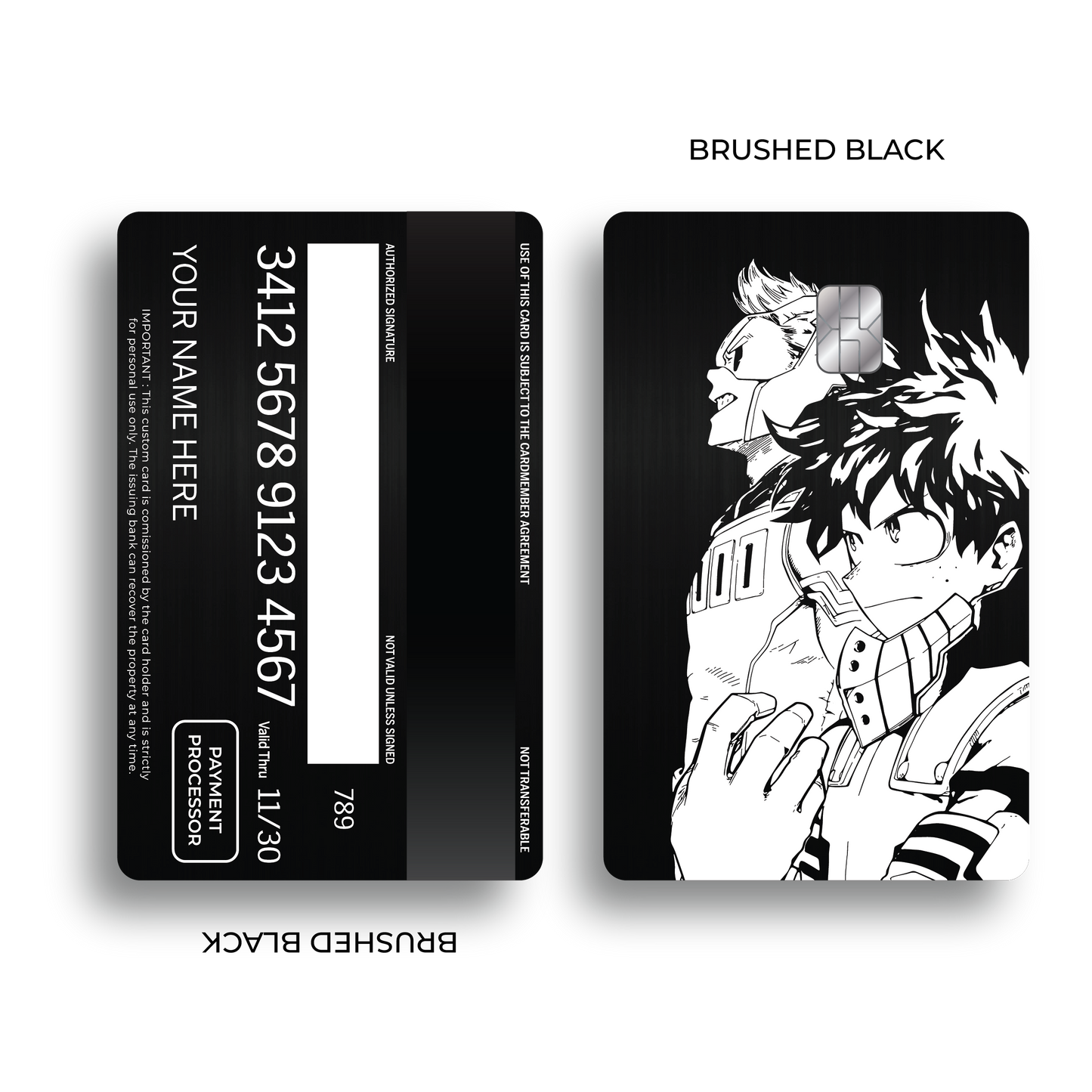 Metal Card Midoriya and Togata