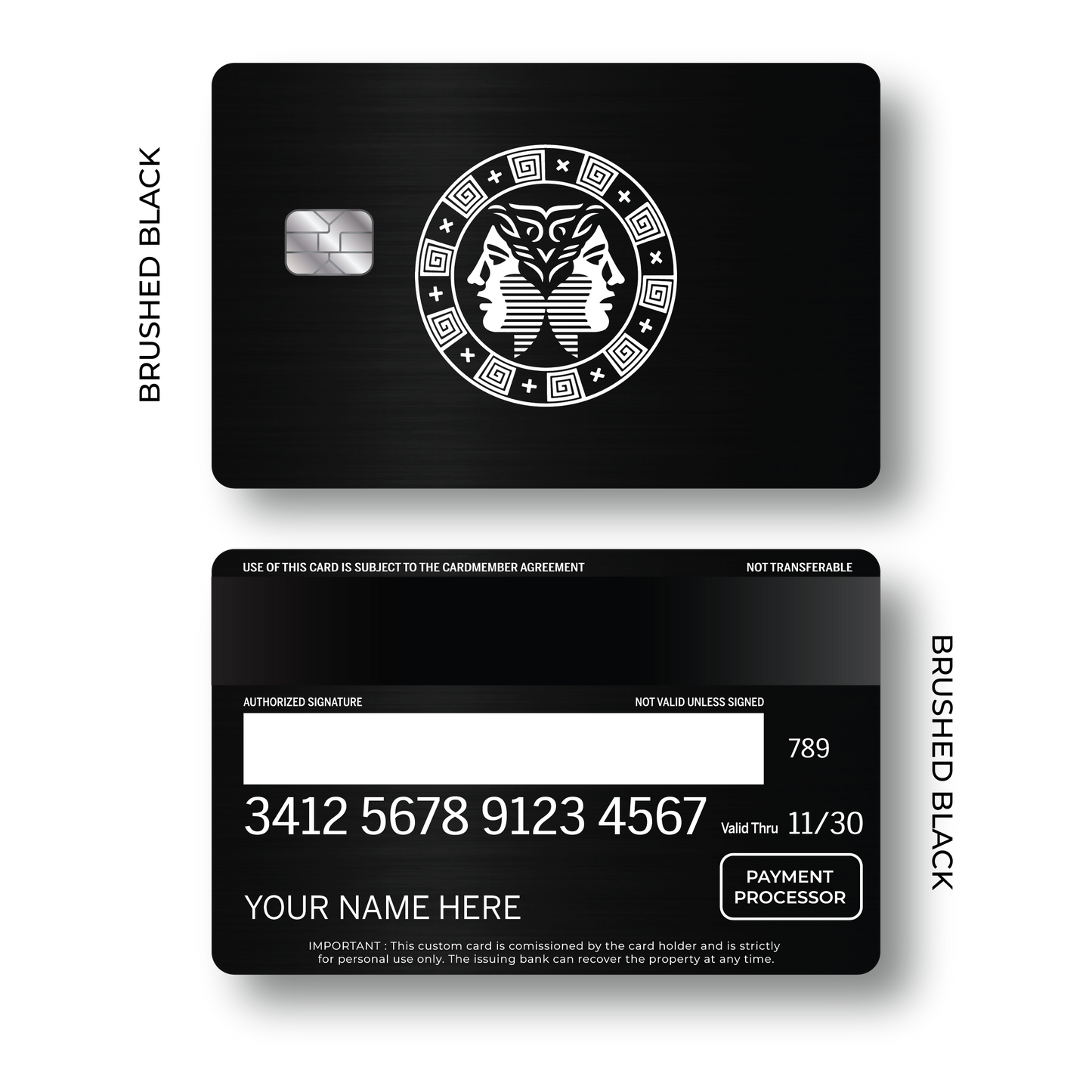 Metal Card God of Beginnings