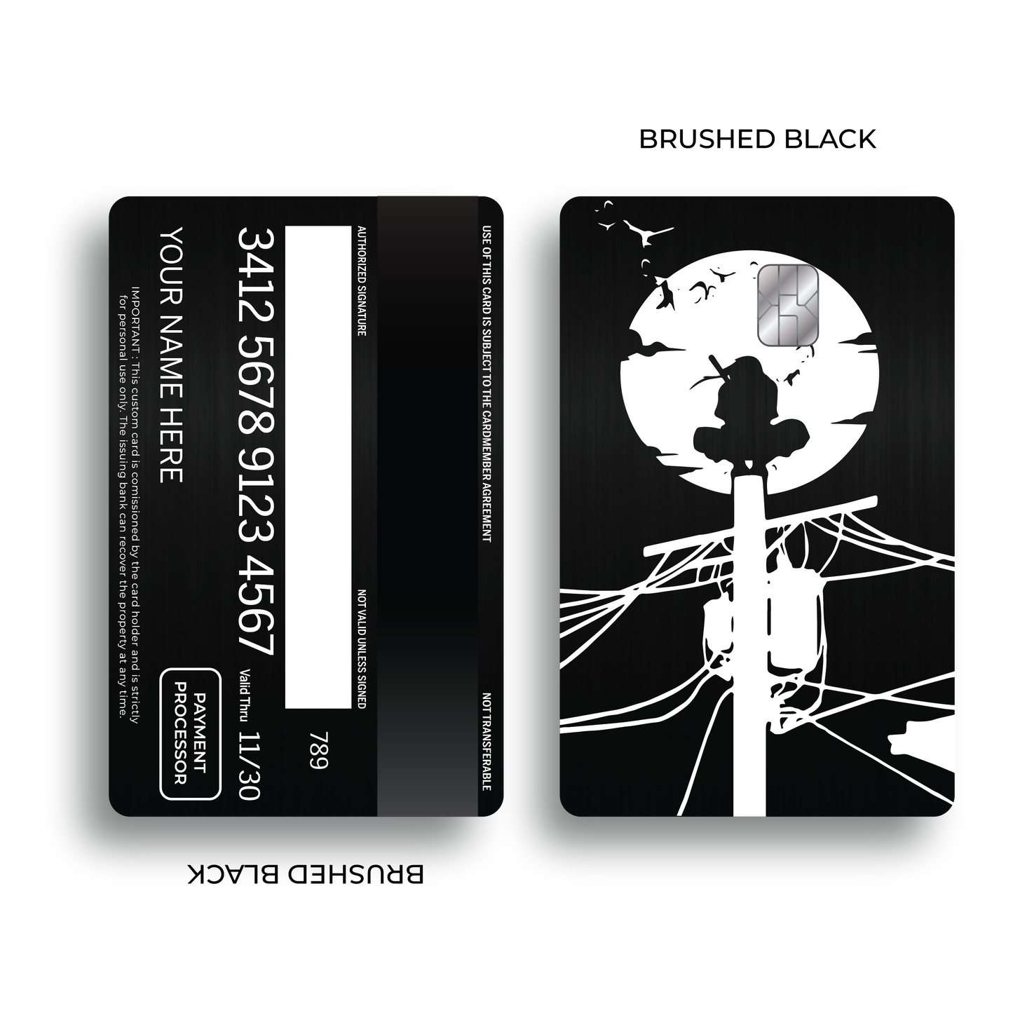 Metal Card Uchiha Itachi