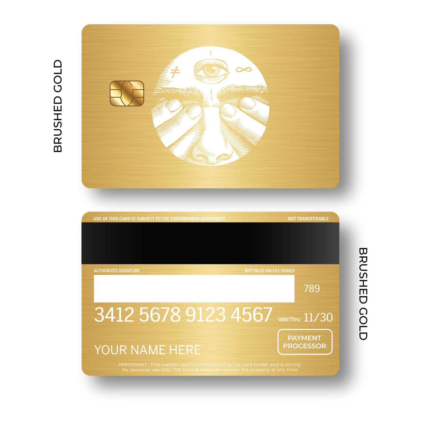 Metal Card Restless