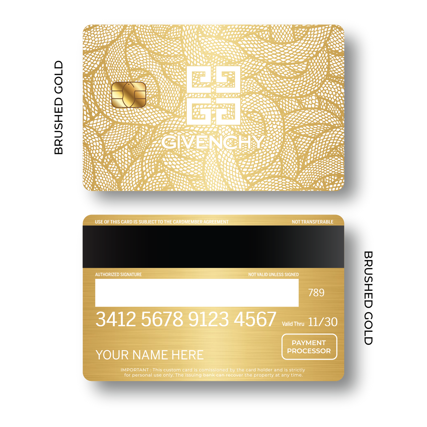 Metal Card Givenchy