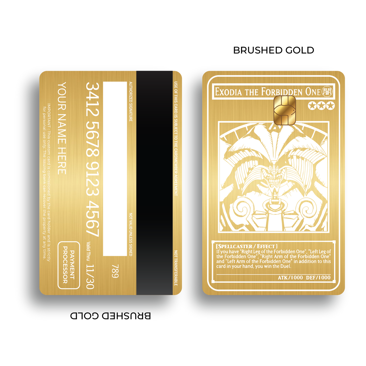 Metal Card Exodia