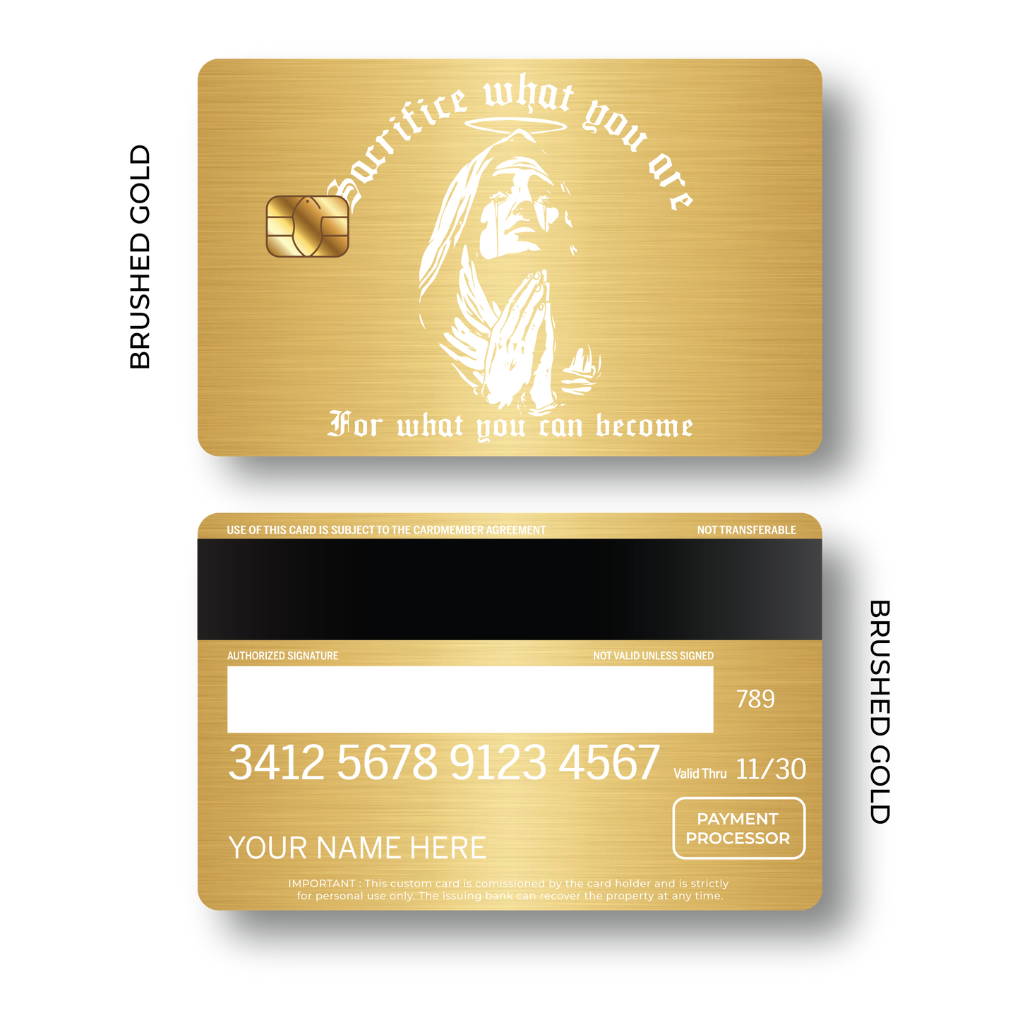 Metal Card Sacrifice