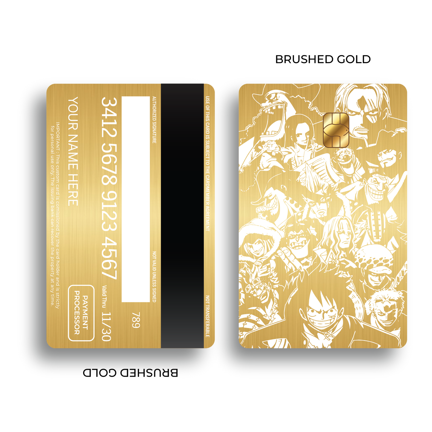 Metal Card One Piece Group
