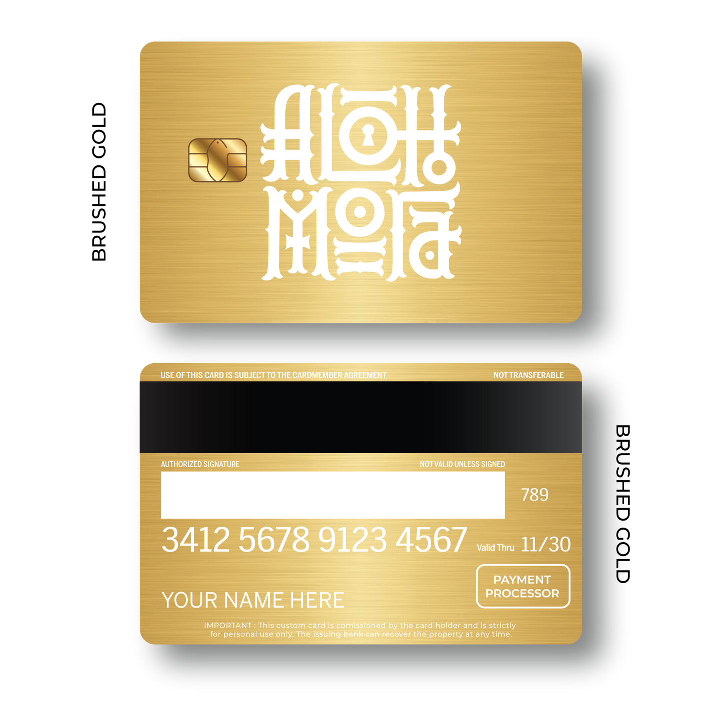 Metal Card Alohomora