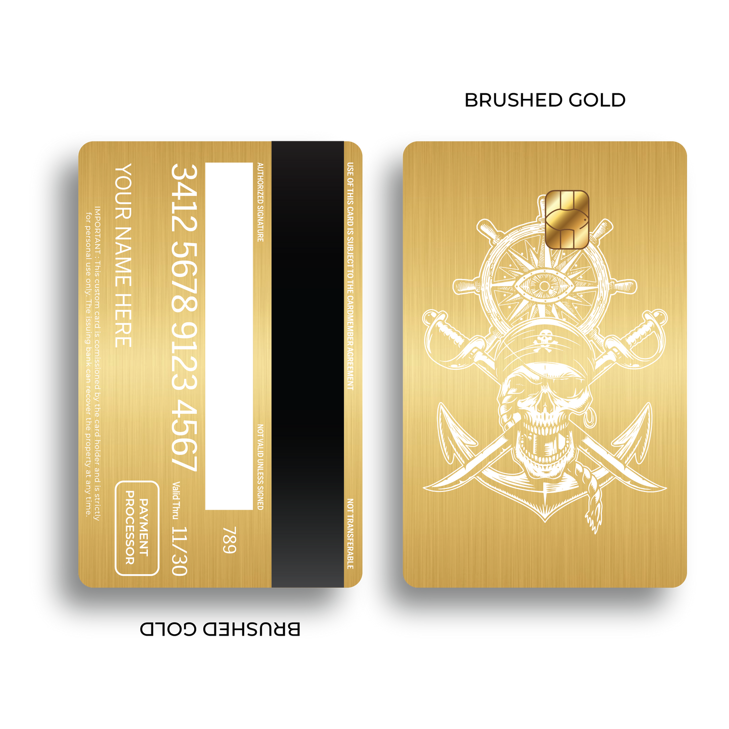 Metal Card Pirate