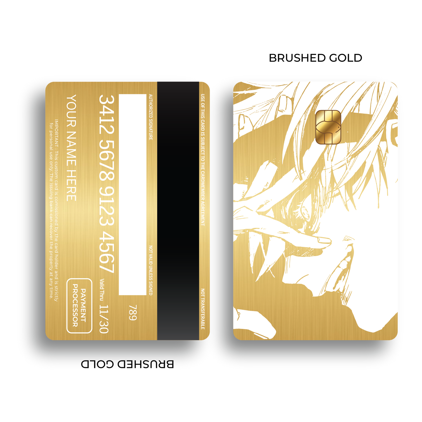 Metal Card Gojo Domain