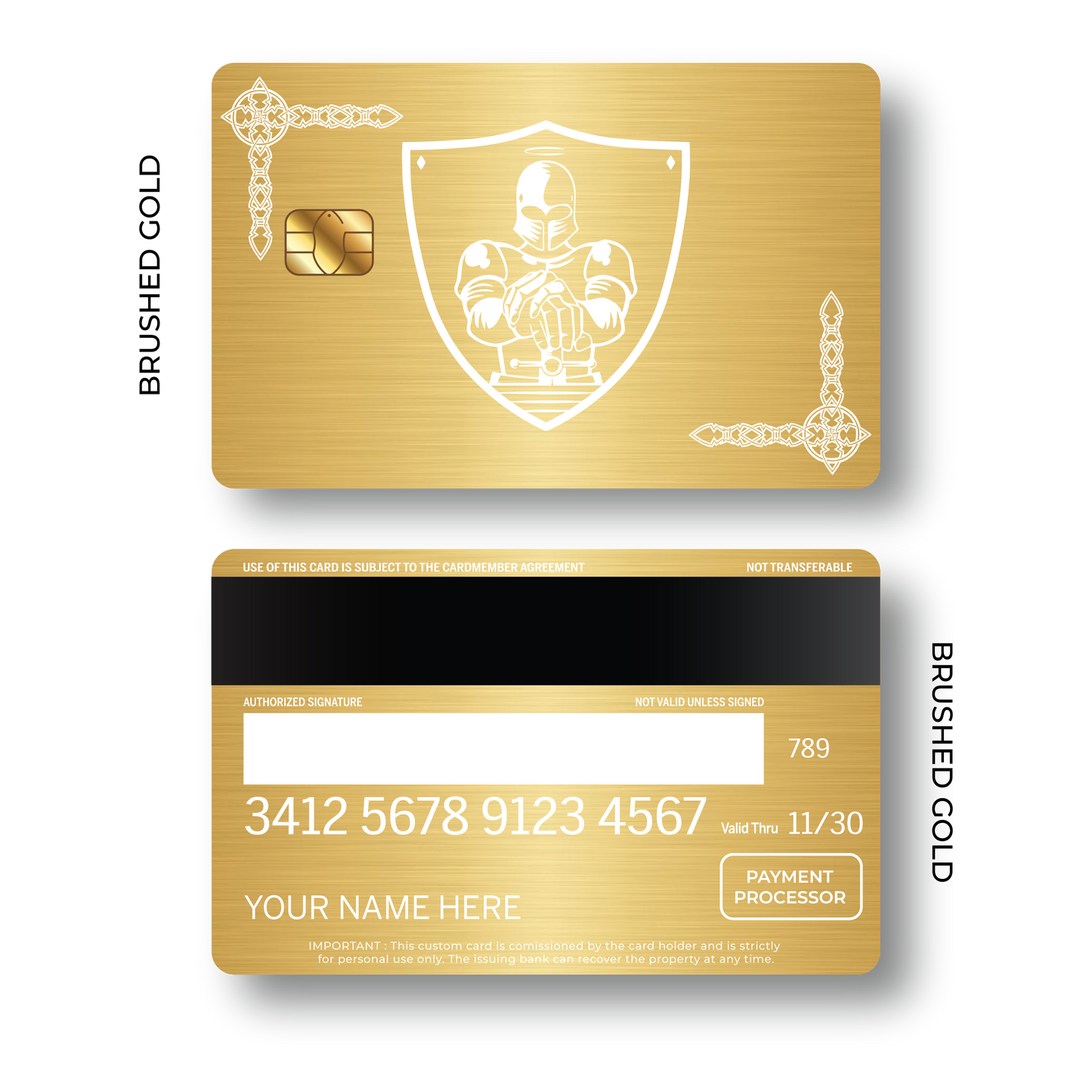 Metal Card Knight