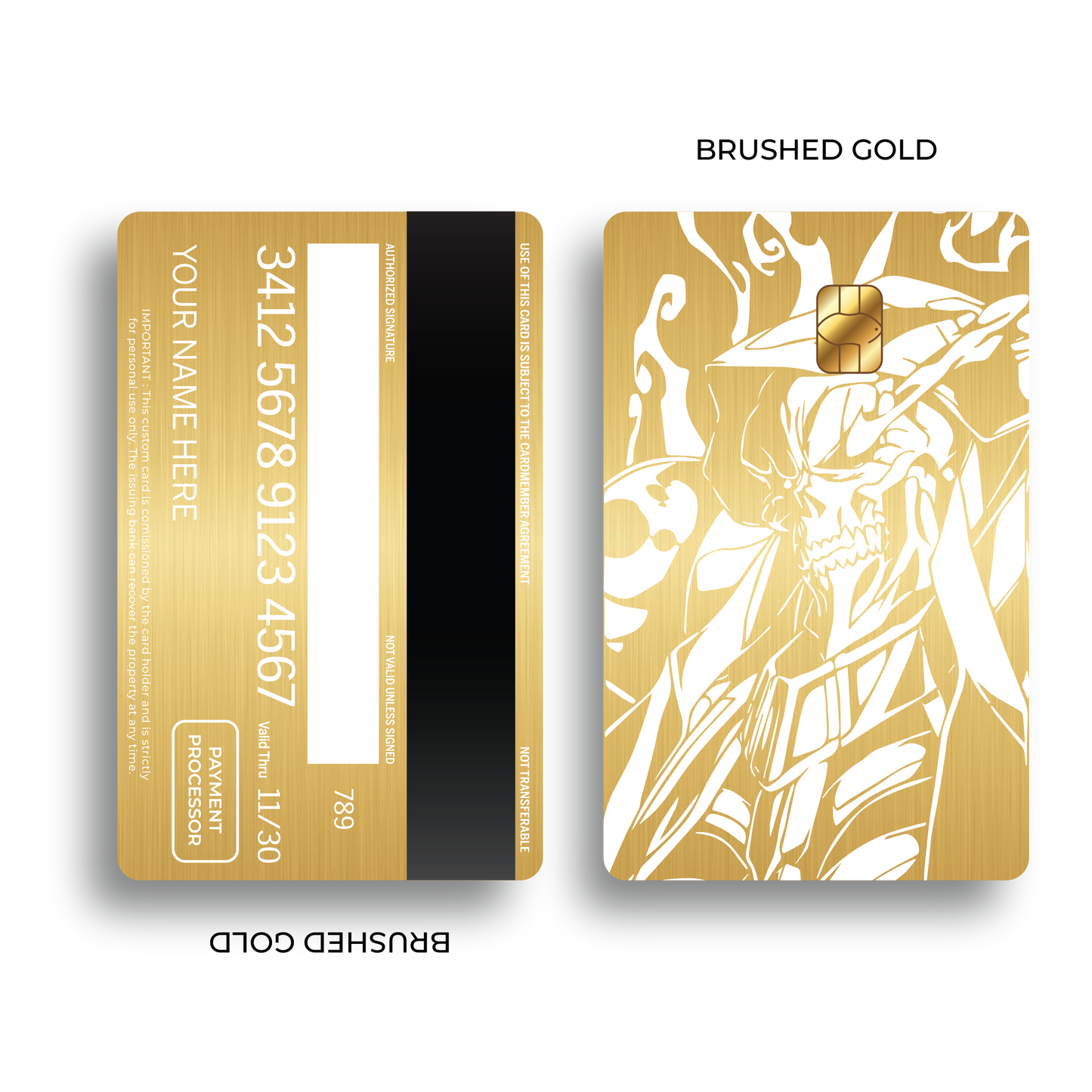 Metal Card Overlord Ainz