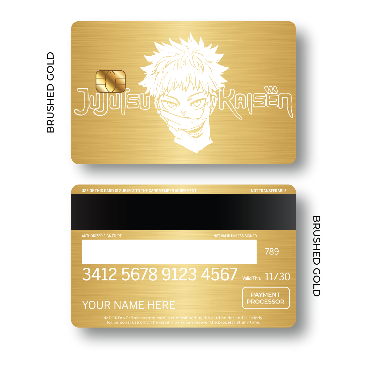 Metal Card Jujutsu Kaisen