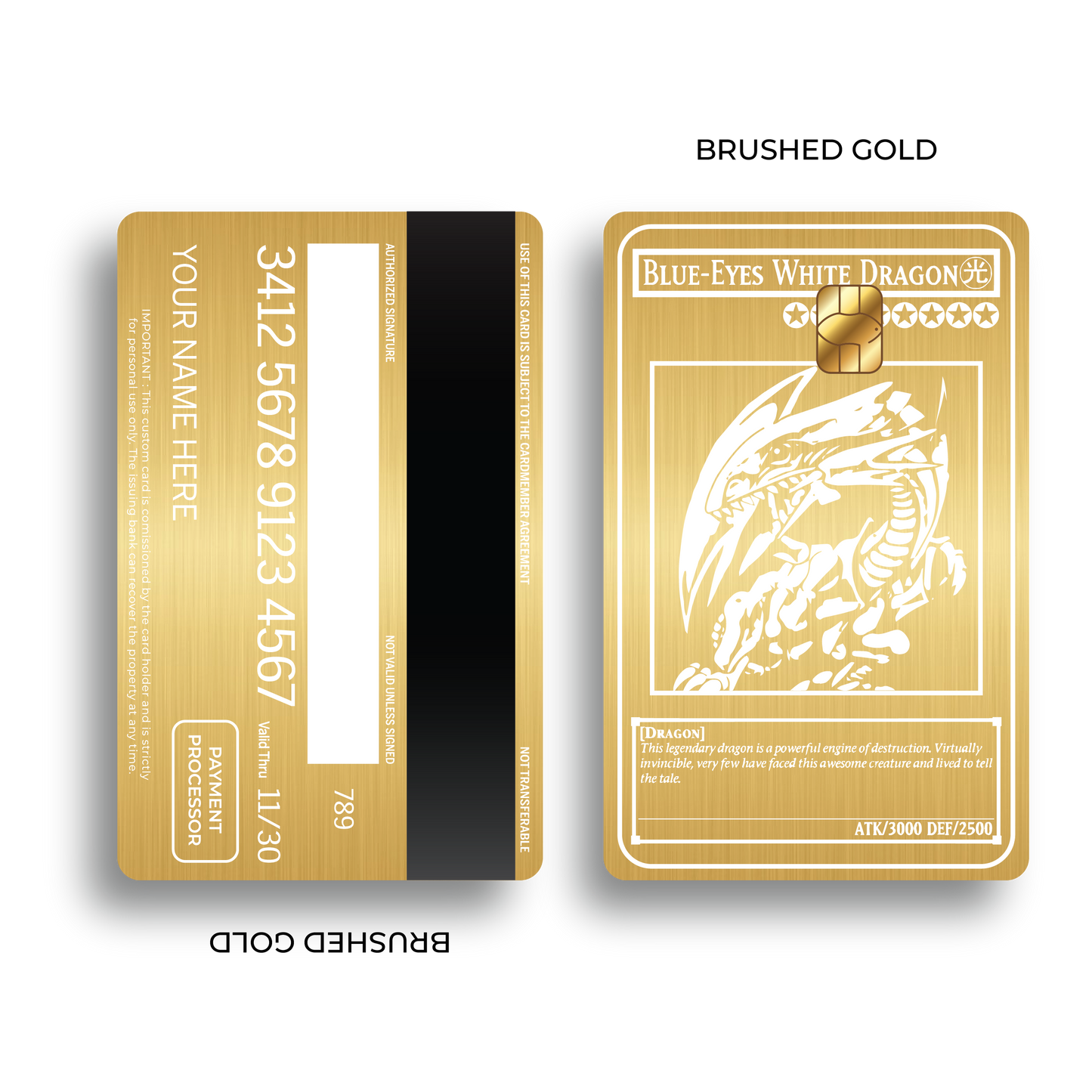 Metal Card Blue Eyes V2