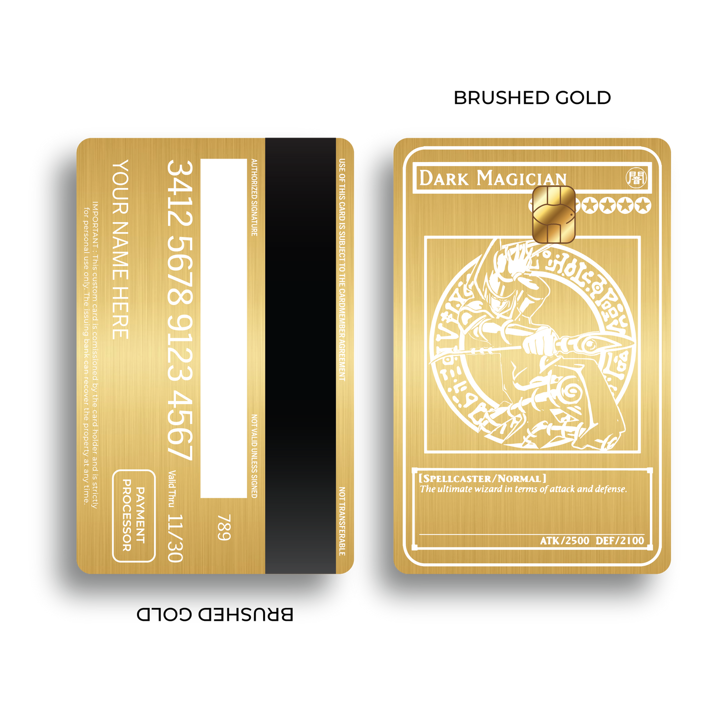 Metal Card Dark Magician