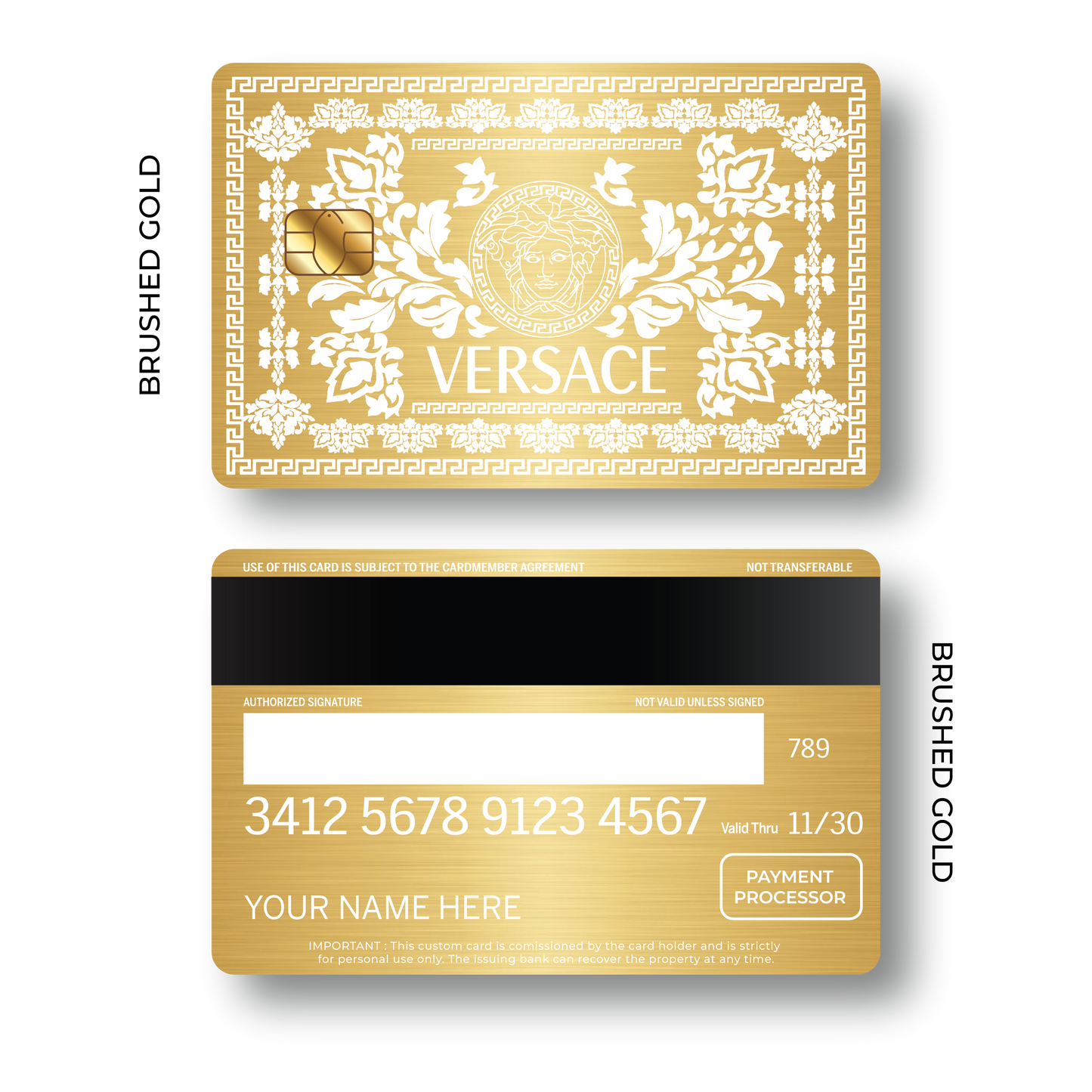 Metal Card Medusa