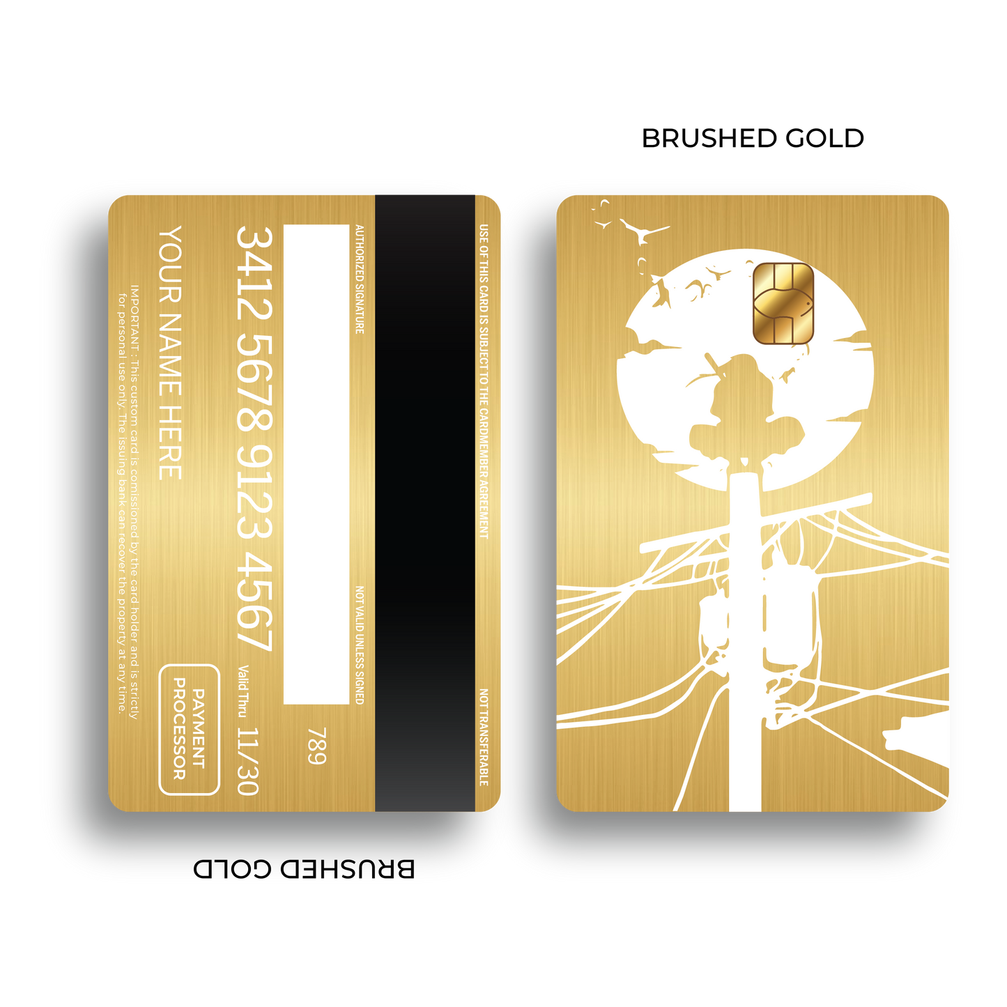 Metal Card Uchiha Itachi