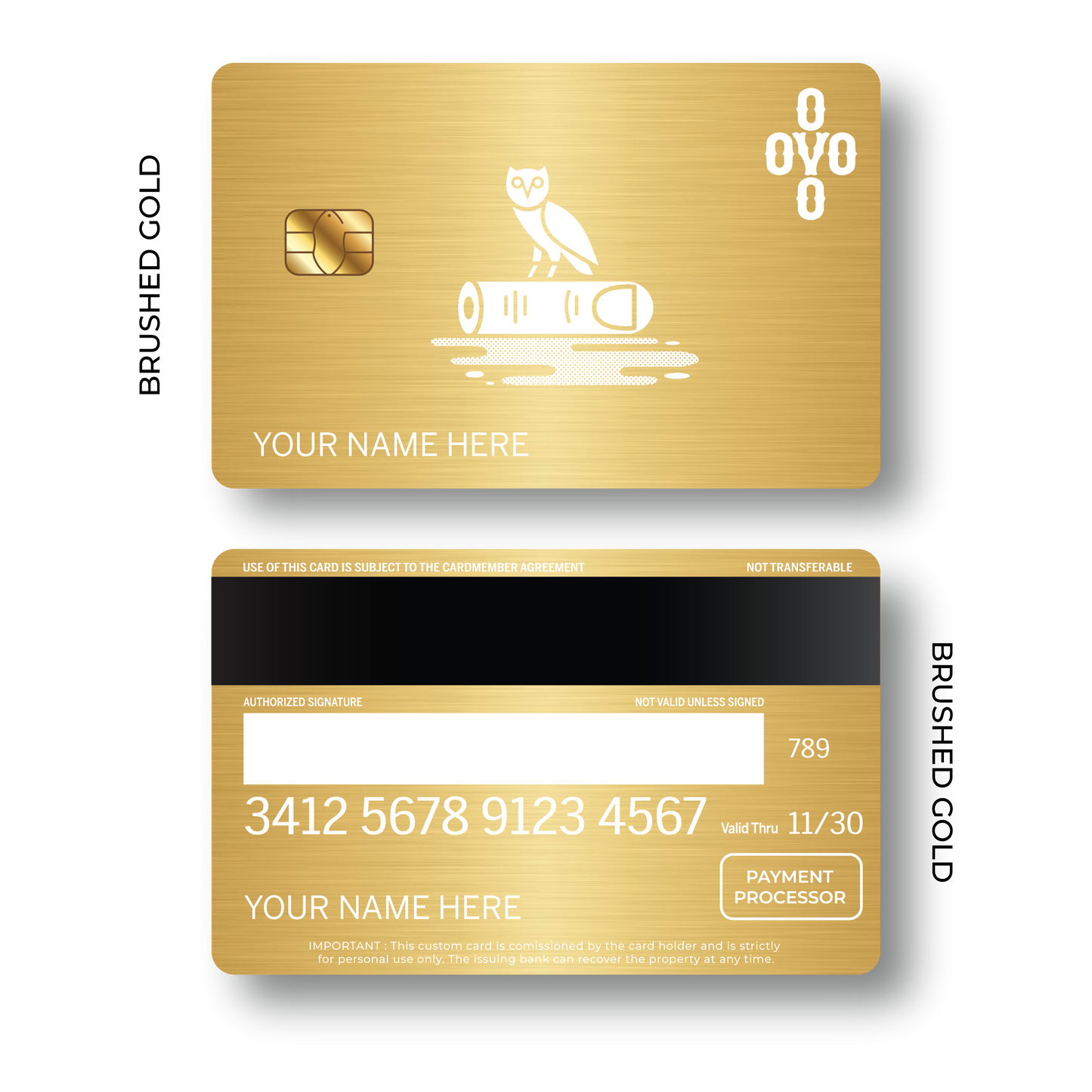 Metal Card O's Very Own V2