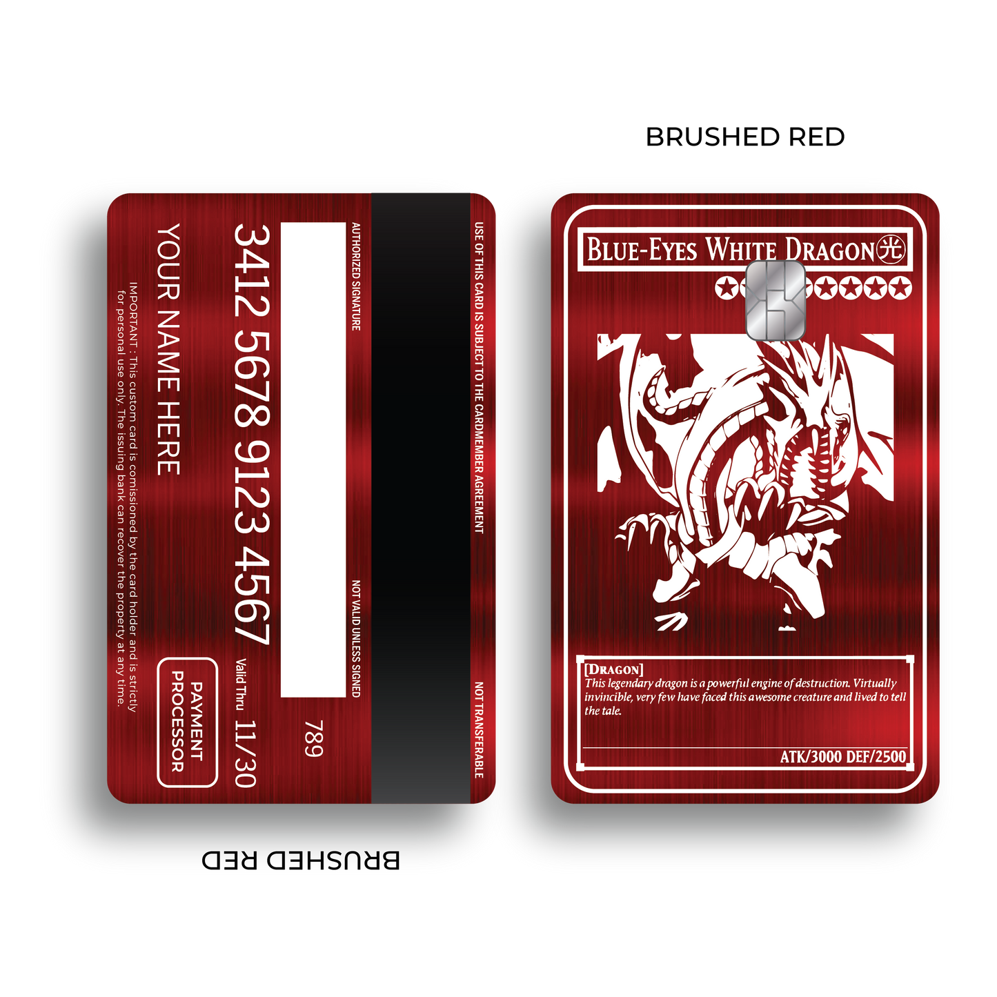 Metal Card Blue Eyes V1